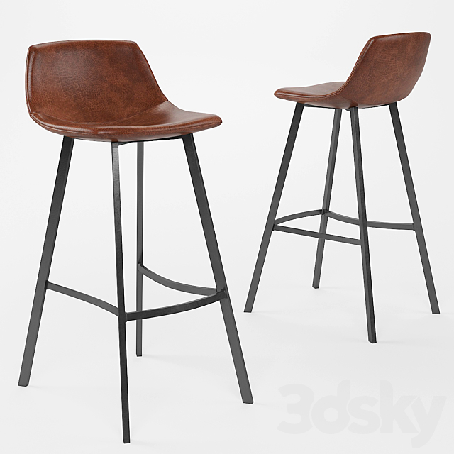 Bar_stool_07 3DSMax File - thumbnail 1