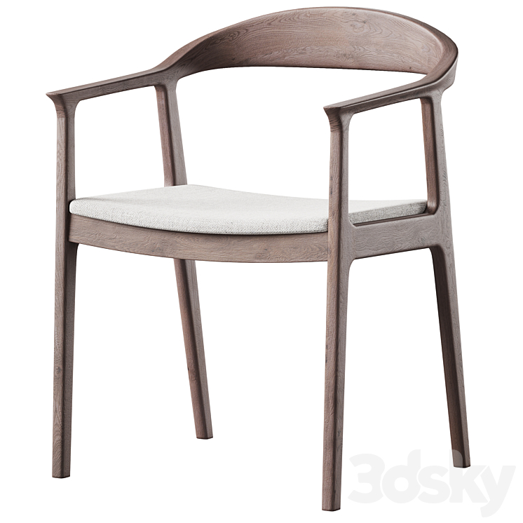 Barolo chair by deephouse 3DS Max Model - thumbnail 1