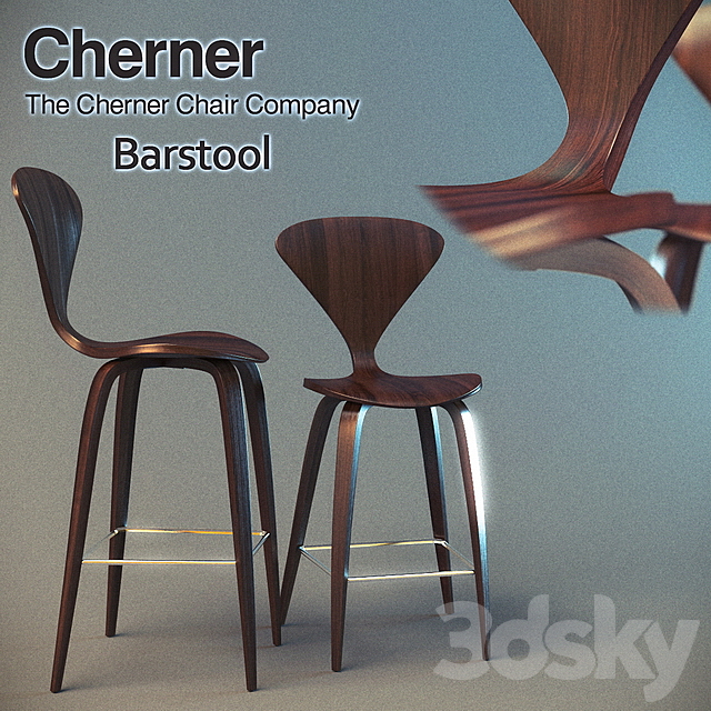 Barstool 3DSMax File - thumbnail 1