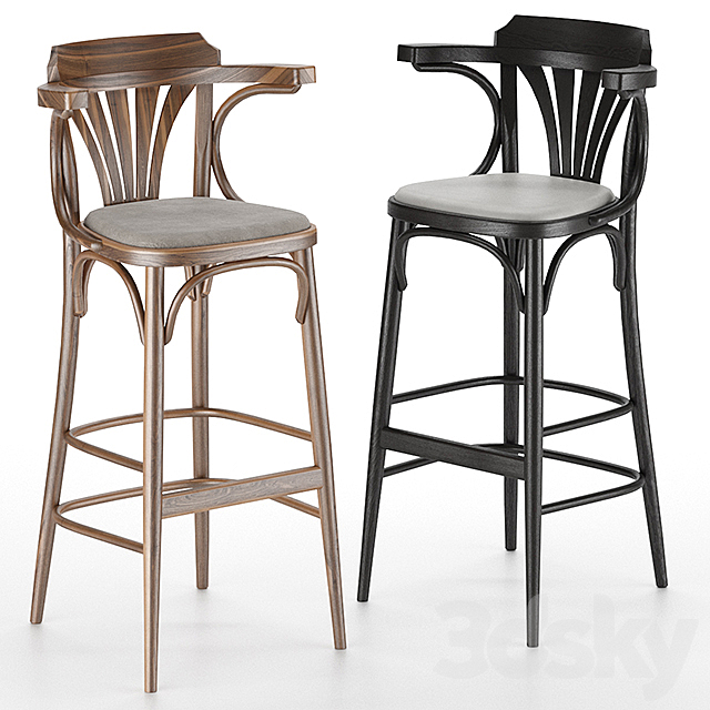 Barstool by TON 3DSMax File - thumbnail 1