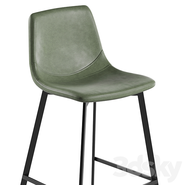 Barstool hamilton 3DSMax File - thumbnail 2