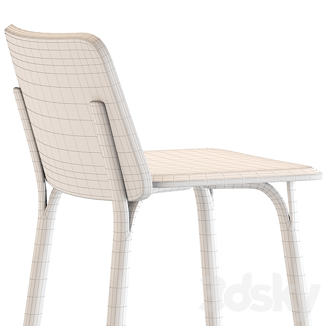 Barstool split 3DSMax File - thumbnail 3