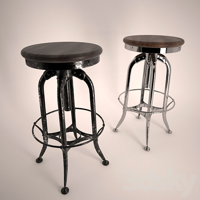 Barstool Toledo 3DSMax File - thumbnail 1