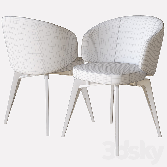 bea chair lema 3DS Max Model - thumbnail 3