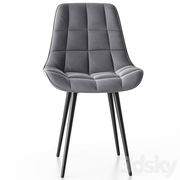 Belen chair by Hoff 3DS Max Model - thumbnail 2