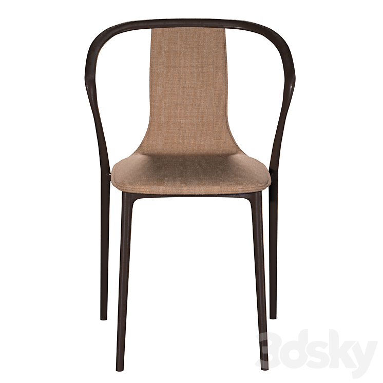 Belleville Armchair Vitra 3DS Max Model - thumbnail 2