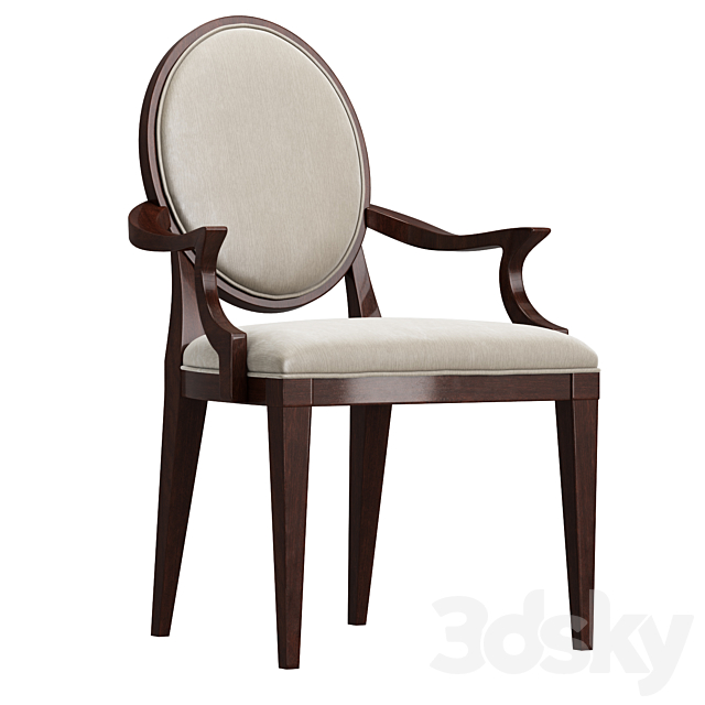 Bernhardt Haven Arm Chair 3DSMax File - thumbnail 1