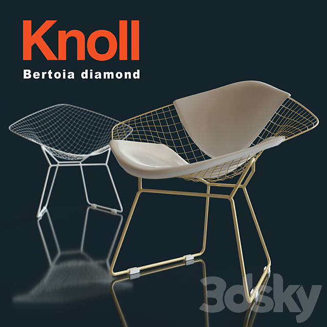 Bertoia Diamond 3DSMax File - thumbnail 1