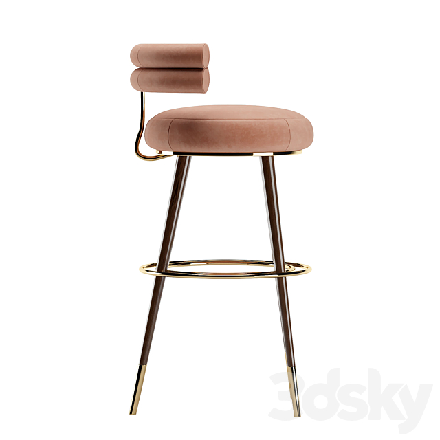 Betsy bar stool 3DSMax File - thumbnail 3