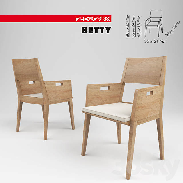 Betty 3DS Max Model - thumbnail 1