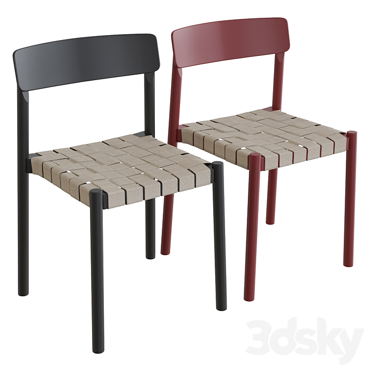 Betty TK1 Chair 3DS Max Model - thumbnail 3