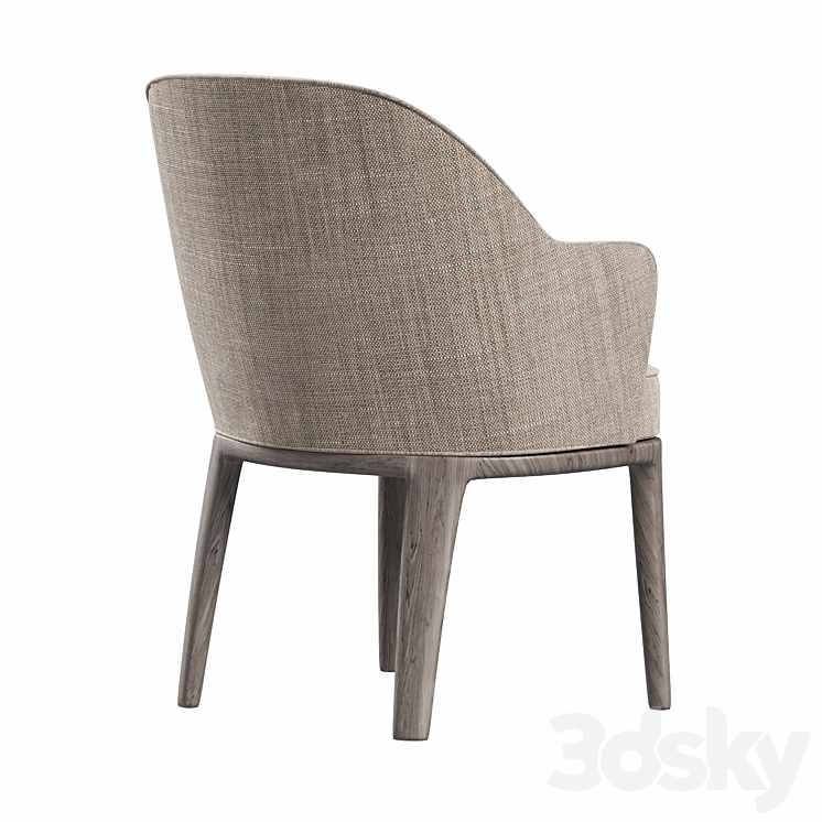 Bice chair by justform 3DS Max Model - thumbnail 2