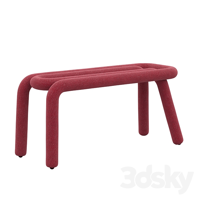 Big-Game Bold chair and bench 3ds Max - thumbnail 2