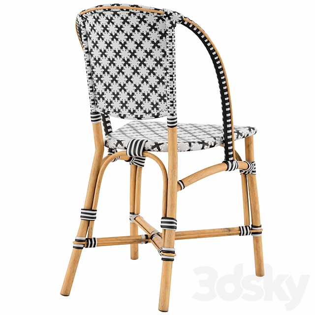 Bistro Chair 3DS Max Model - thumbnail 3