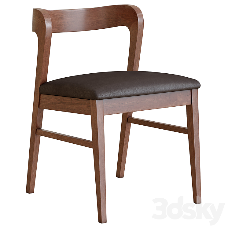 BJORN DINING CHAIR 3DS Max Model - thumbnail 1