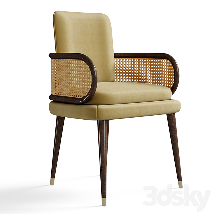 Blakey Dinind Mezzo Chair 3DS Max Model - thumbnail 1