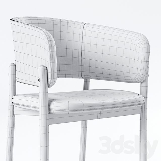 Blasco & Vila RC Barstool 3DSMax File - thumbnail 3