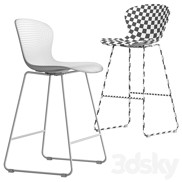 Boconcept – Adelaide barstool 3ds Max - thumbnail 3