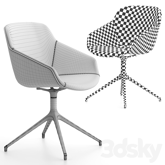 Boconcept – Vienna Chair 3DSMax File - thumbnail 3