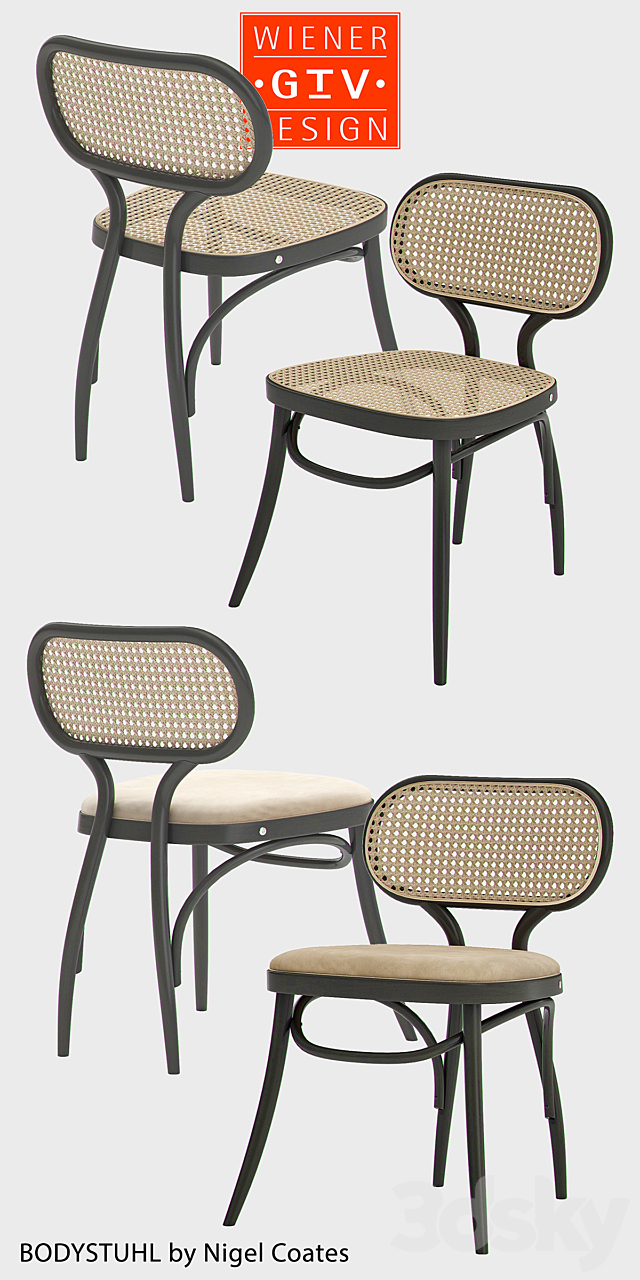 BODYSTUHL – GEBRUEDER THONET VIENNA 3DSMax File - thumbnail 2