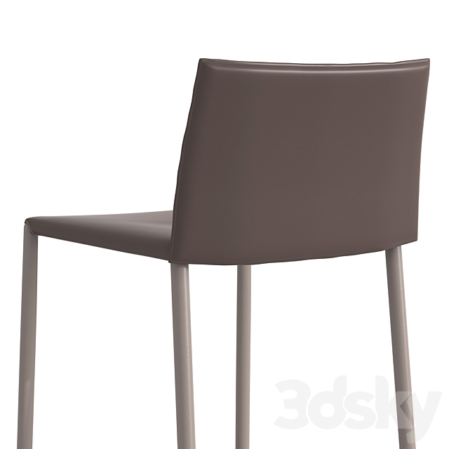 Boheme bar stool 3DSMax File - thumbnail 5