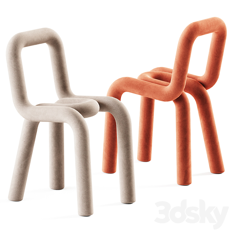 Bold Chair by Mustache 3DS Max Model - thumbnail 1