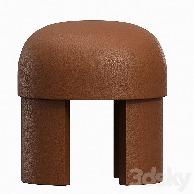 Bold stool Milena Denis Polania 3DS Max Model - thumbnail 3