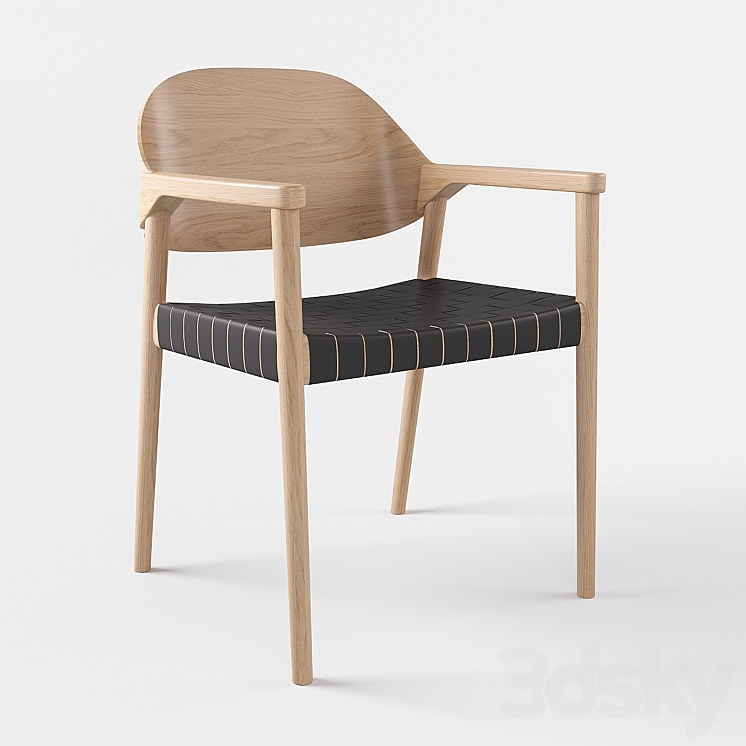 Bolia – Mebla dining chair 3DS Max Model - thumbnail 1