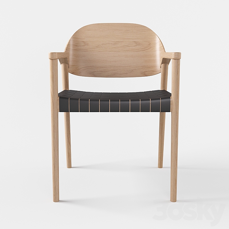 Bolia – Mebla dining chair 3DS Max Model - thumbnail 2