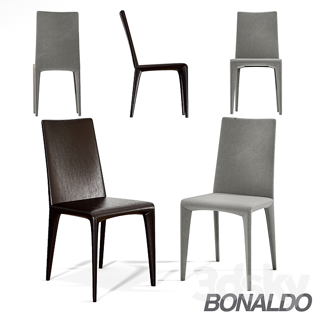 Bonaldo Filly up chair 3DSMax File - thumbnail 1