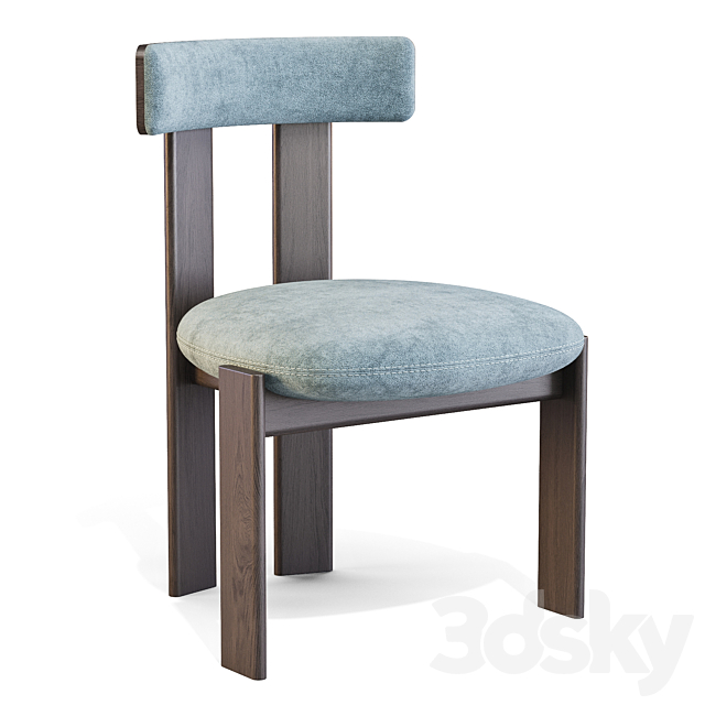 Bonaldo: Pi – Dining Chair 3ds Max - thumbnail 1