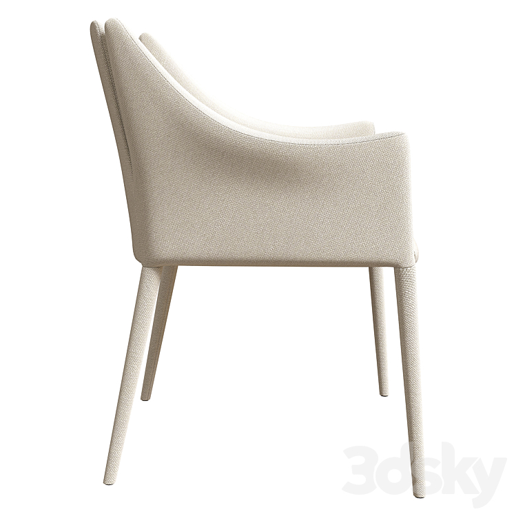 Bonaldo Vela Chair 3DS Max Model - thumbnail 2