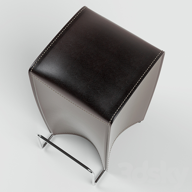 Bongo lapalma Bar stool 3DS Max Model - thumbnail 2