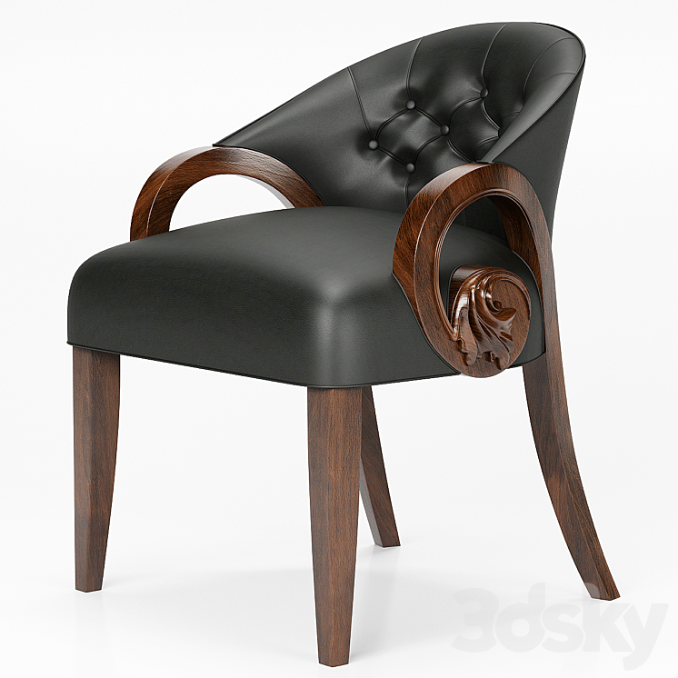 BOUTIQUE chair by Christopher Guy 3DS Max Model - thumbnail 2