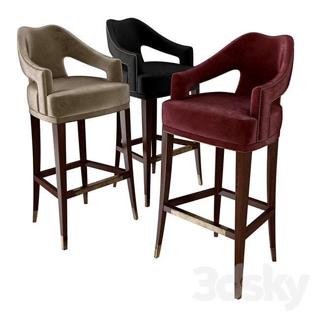 Brabbu ?20 Bar chair 3DSMax File - thumbnail 1