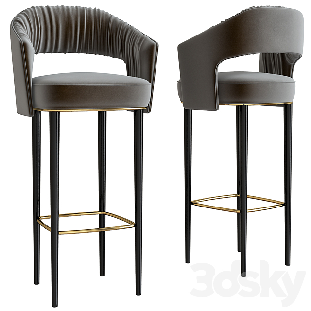 BRABBU Bar chair 3DSMax File - thumbnail 1