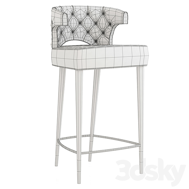 Brabbu Kansas Bar Chair 3DSMax File - thumbnail 3