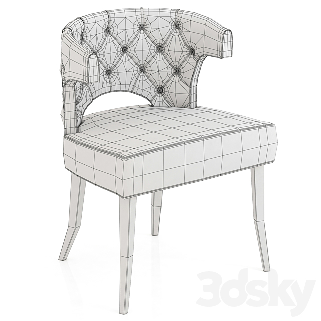 Brabbu Kansas Dining Chair 3DSMax File - thumbnail 3