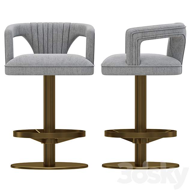 Brabbu KAROO II COUNTER STOOL 3DSMax File - thumbnail 2