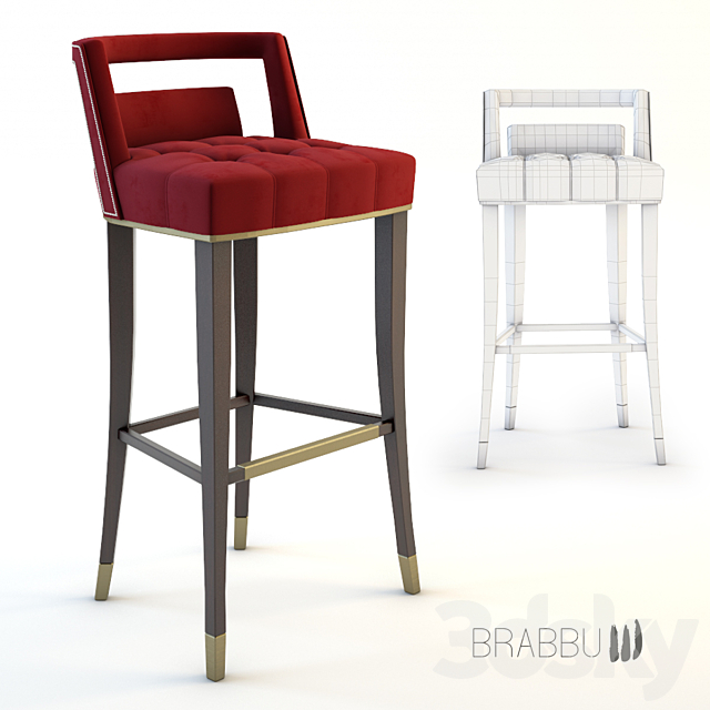 Brabbu. Naj bar chair 3DSMax File - thumbnail 1