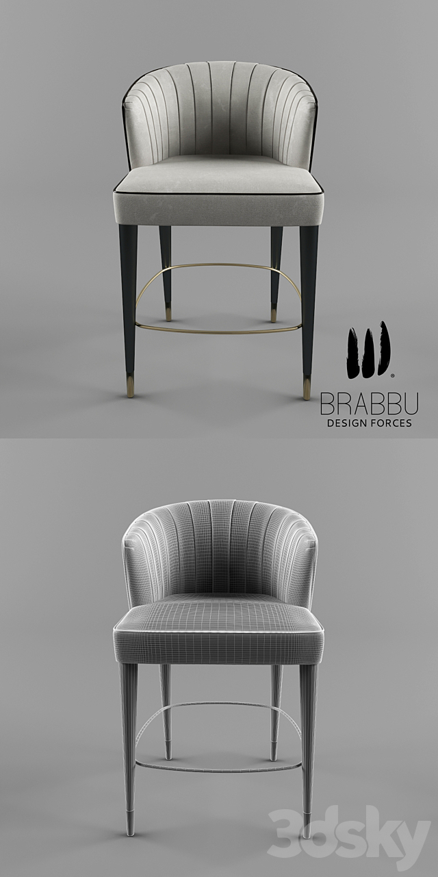 Brabbu Nuka_Bar chair 3DSMax File - thumbnail 2