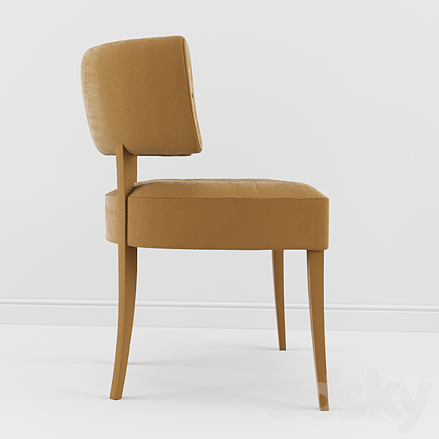 Brabbu – Zulu DIning Chair 3DS Max Model - thumbnail 2