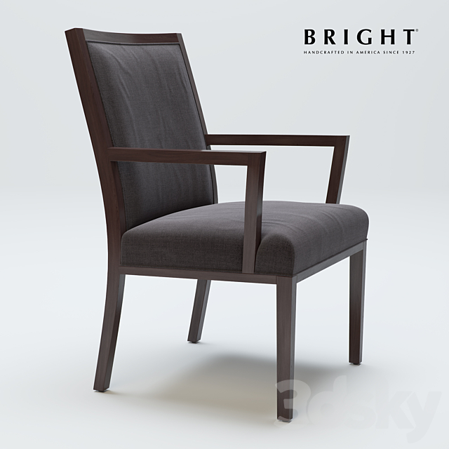 BRIGHT BRIAN PLAIN ARM CHAIR – MOD.830 3DSMax File - thumbnail 1