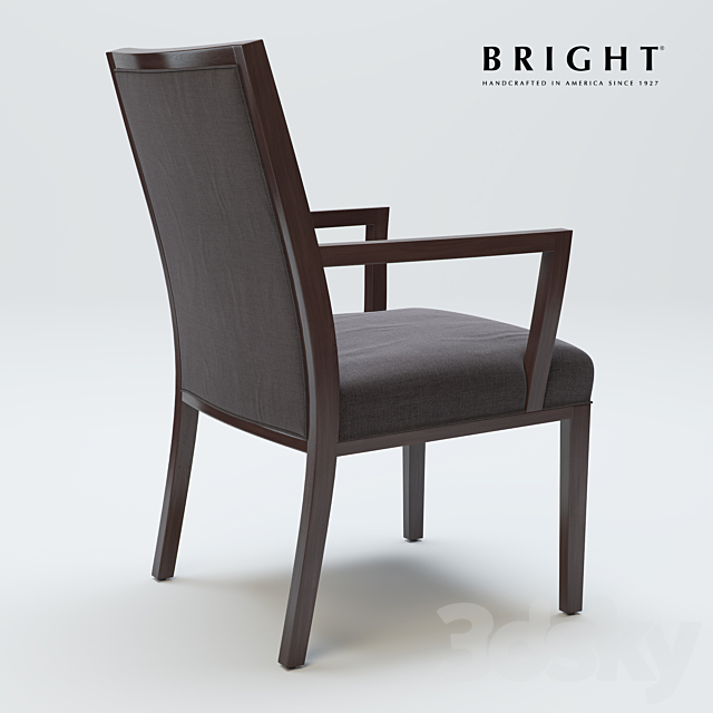 BRIGHT BRIAN PLAIN ARM CHAIR – MOD.830 3DSMax File - thumbnail 2