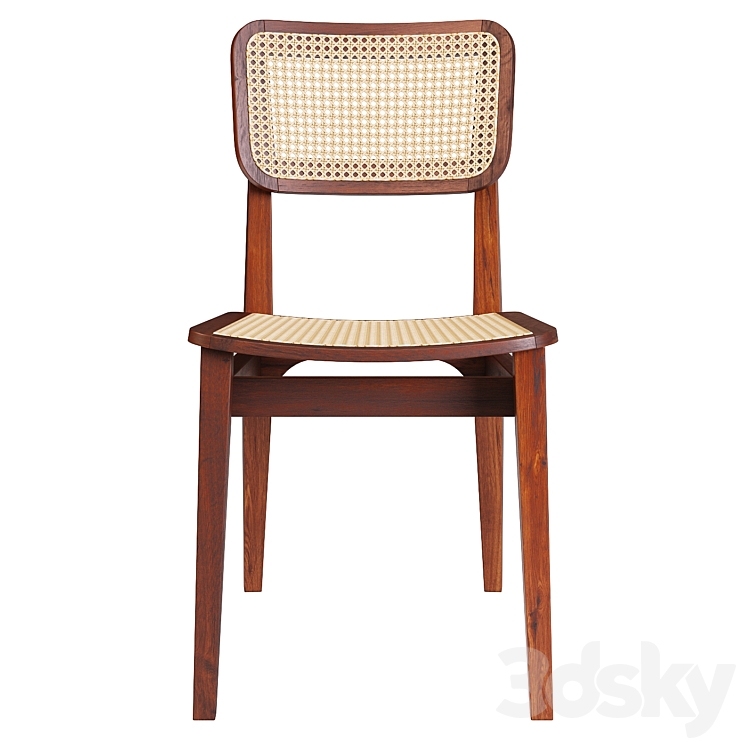 C-Chair Dining Chair 3DS Max Model - thumbnail 2