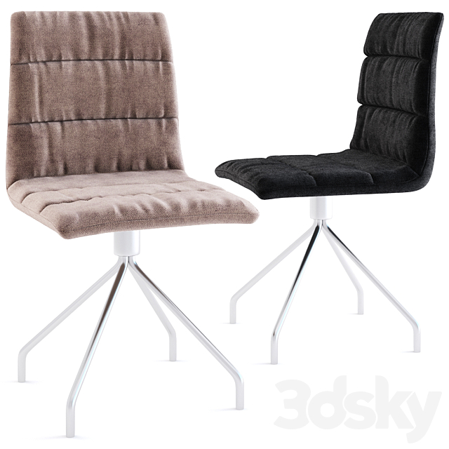 C201J09 Lark 1 Chair 3DSMax File - thumbnail 1