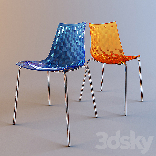 Calligaris _ Ice Chair 3DSMax File - thumbnail 1