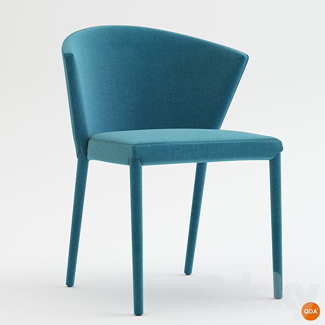 Calligaris Amelie Chair 3DSMax File - thumbnail 1