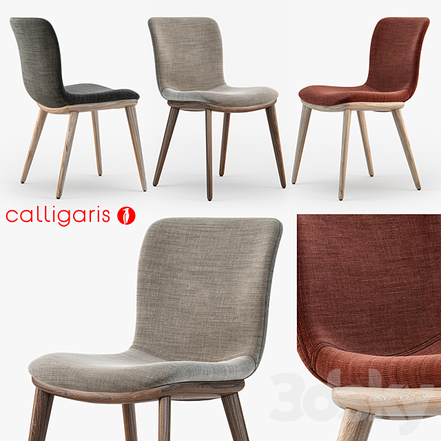 Calligaris Annie chair 3DSMax File - thumbnail 1