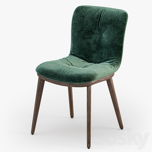 Calligaris Annie soft chair 3DSMax File - thumbnail 2